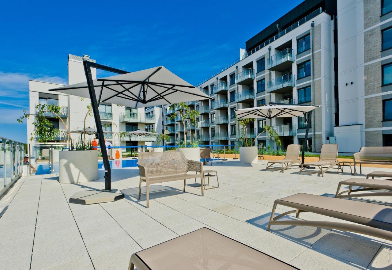 Porty B103 Nadmorskie Tarasy Pool Sauna Parking Kołobrzeg Eksteriør bilde